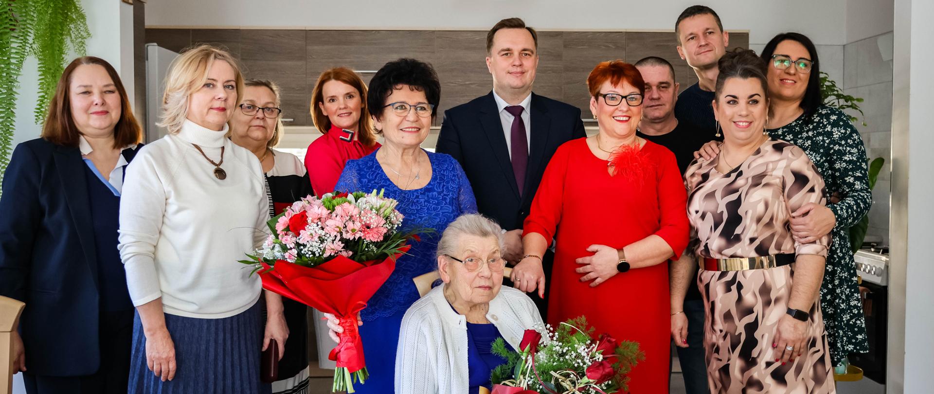 Ostrołęka: Jubileusz 100. urodzin pani Jadwigi Jaworowskiej