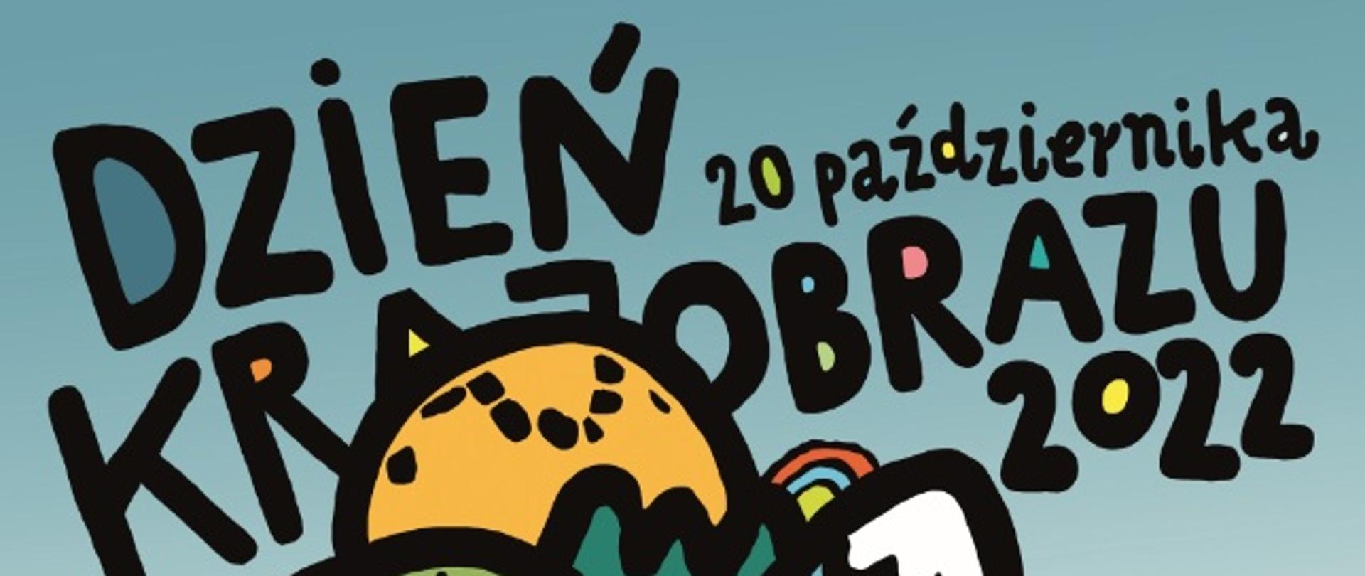 Plakat z okazji Dnia Krajobrazu 2022