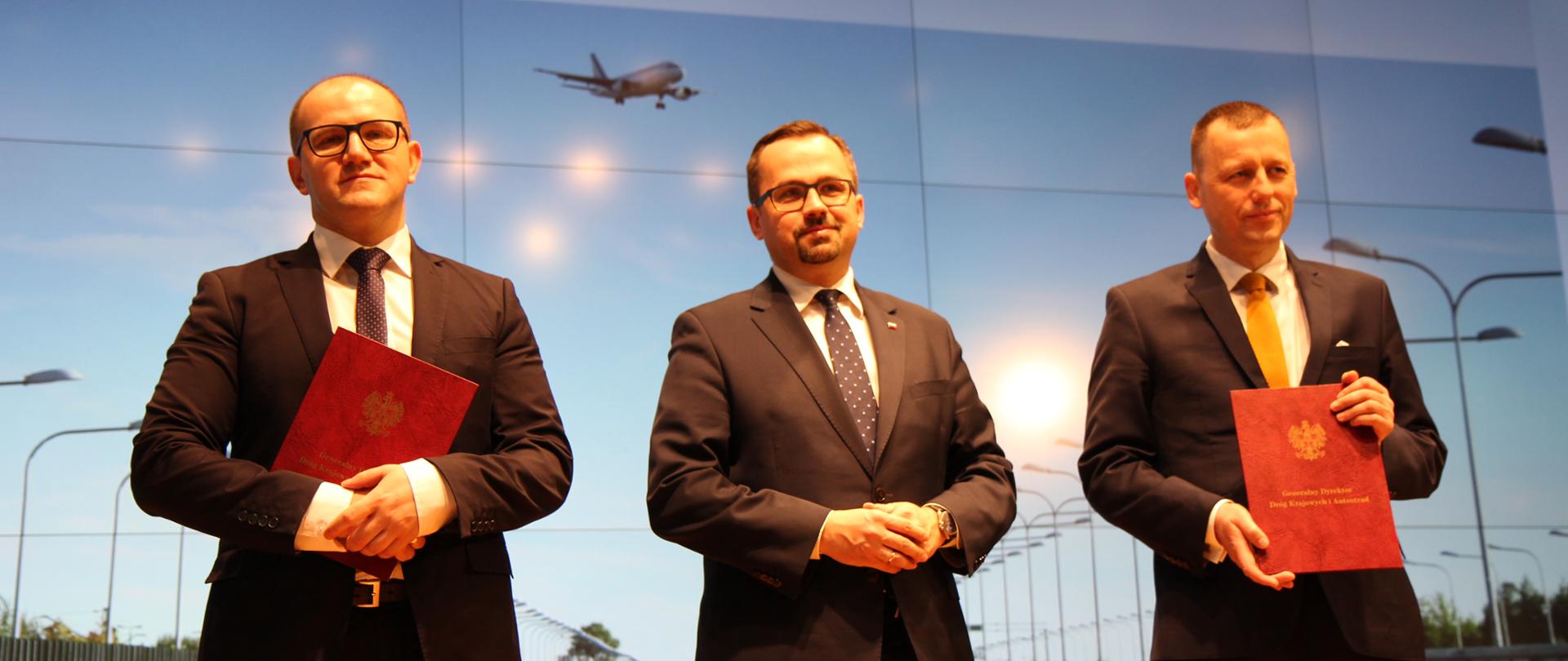 Spółka CPK i Generalna Dyrekcja Dróg Krajowych i Autostrad podpisały porozumienie o współpracy