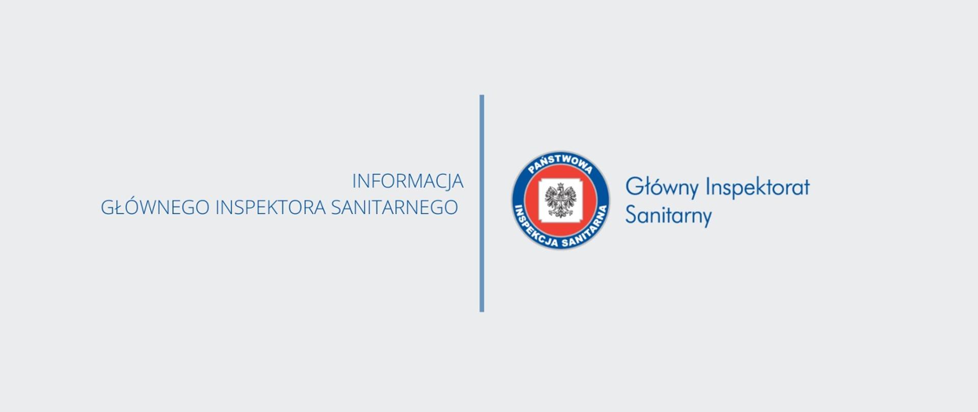 Informacja Głównego Inspektora Sanitarnego