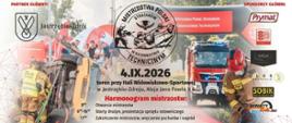 Plakat Mistrzostw Polski Strażaków w Ratownictwie Technicznym