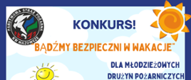 Konkurs "BĄDŹMY BEZPIECZNI W WAKACJE"