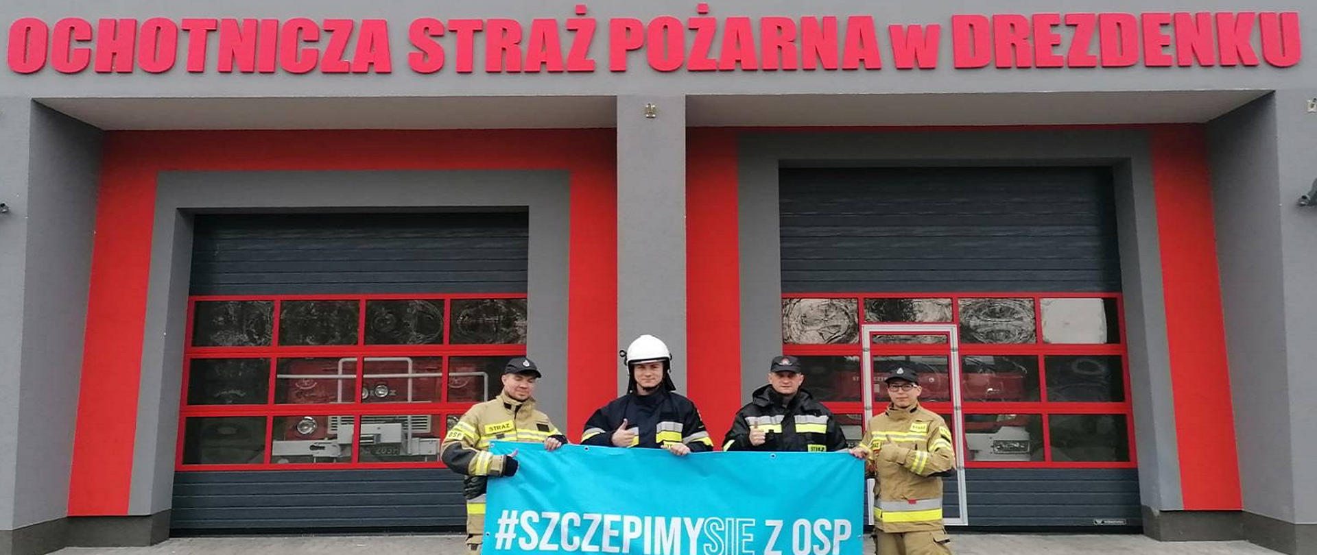 Szczepimy się z OSP Drezdenko