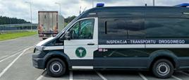 Inspekcja Transportu Drogowego prowadzi kontrole pojazdów ciężarowych na drodze ekspresowej S8 pod Wyszkowem.
