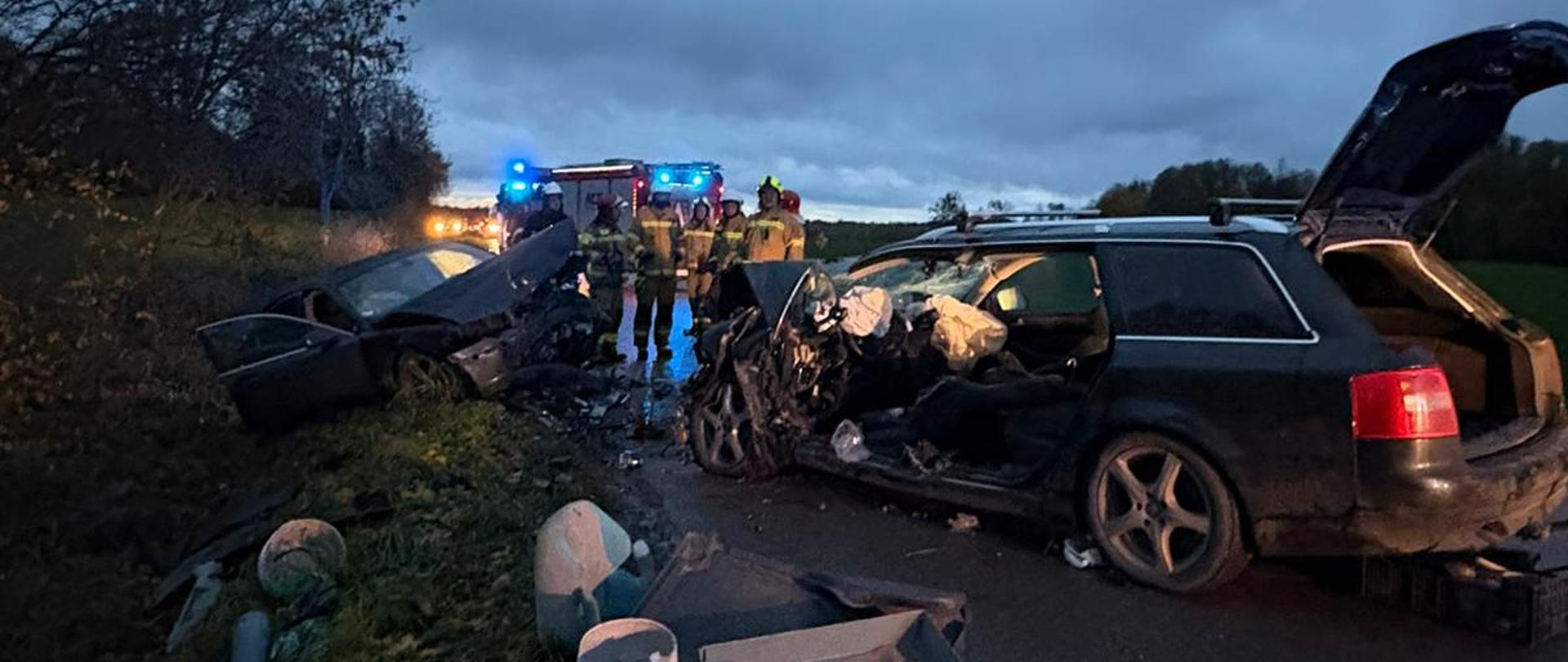 Samochody po wypadku
