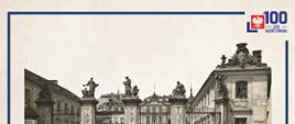 Górne zdjęcie: Pałac Bruhla (zwany też pałacem Sandomierskim) przy ul. Wierzbowej 1 (przy placu marsz. Józefa Piłsudskiego) - w II RP od 1922 r. siedziba Ministerstwa Spraw Zagranicznych. W 1944 r. wysadzony przez Niemców razem z pałacem Saskim (nie został odbudowany po wojnie).
Dolne zdjęcie: Pałac Prymasowski, przedwojenna siedziba Ministerstwa Rolnictwa, ul. Senatorska 13/15.