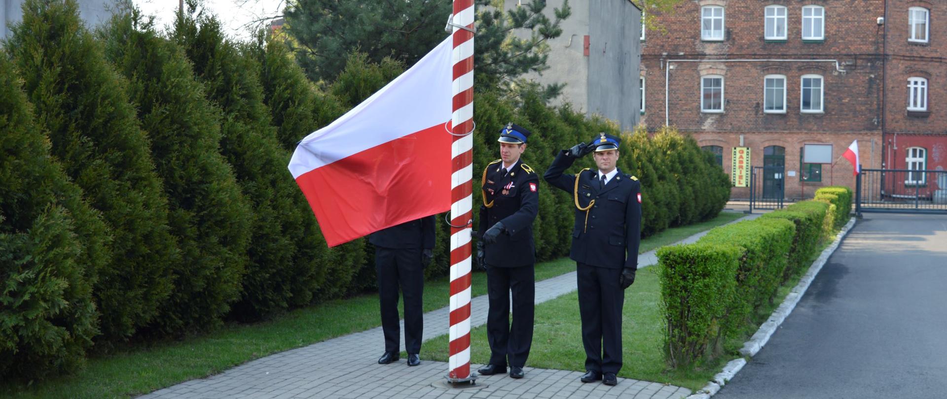 Dzień Flagi Rzeczypospolitej Polskiej w Rudzie Śląskiej.