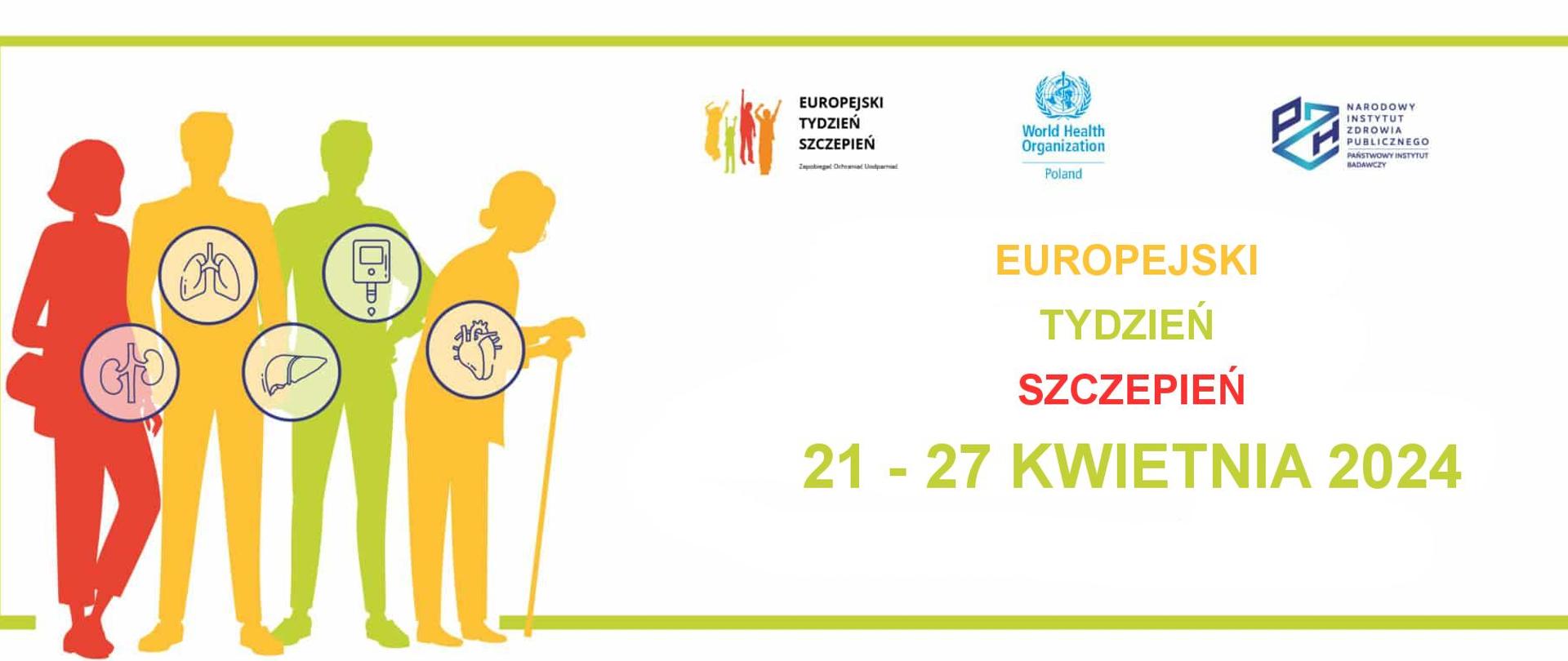 Grafika portalu Szczepienia.Info informująca o obchodach Europejskiego Tygodnia Szczepień