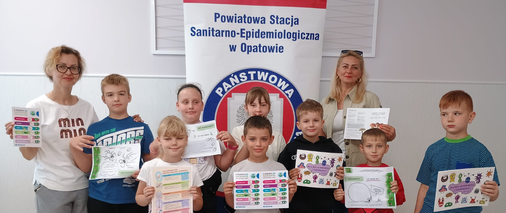Spotkanie edukacyjno-profilaktyczne dla uczestników półkolonii w Niepublicznym Przedszkolu z Oddziałami Integracyjnymi w Opatowie