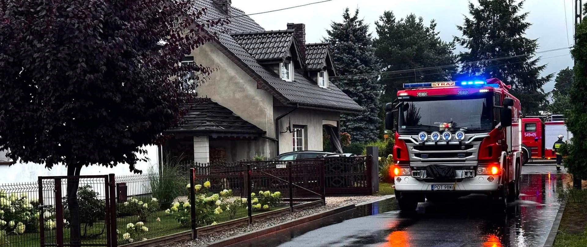 Podsumowanie interwencji w związku z burzami