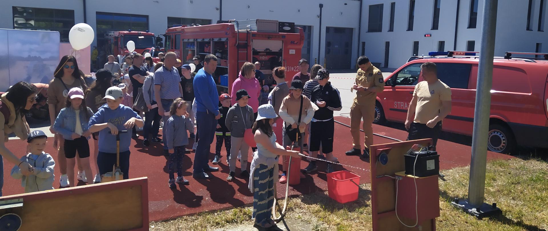 Festyn z okazji dnia dziecka 2023 na JRG-1 Koszalin.