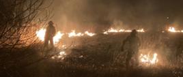 Stop pożarom traw na terenie powiatu staszowskiego.