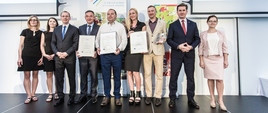 Z kolejna grupa laureatów