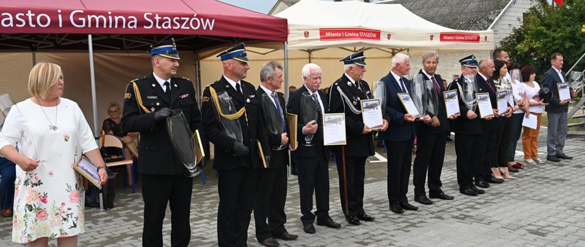 Otwarcie nowego budynku ochotniczej straży pożarnej w Czajkowie
