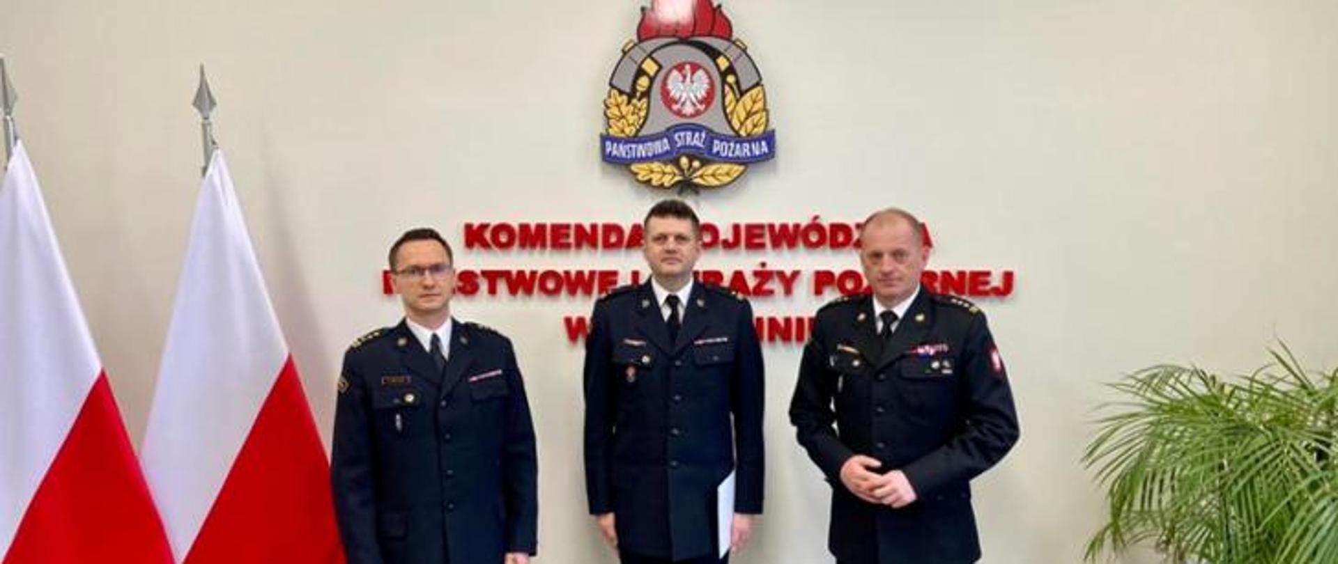 Powierzenie pełnienia obowiązków zastępcy Komendanta Miejskiego Państwowej Straży Pożarnej w Szczecinie
