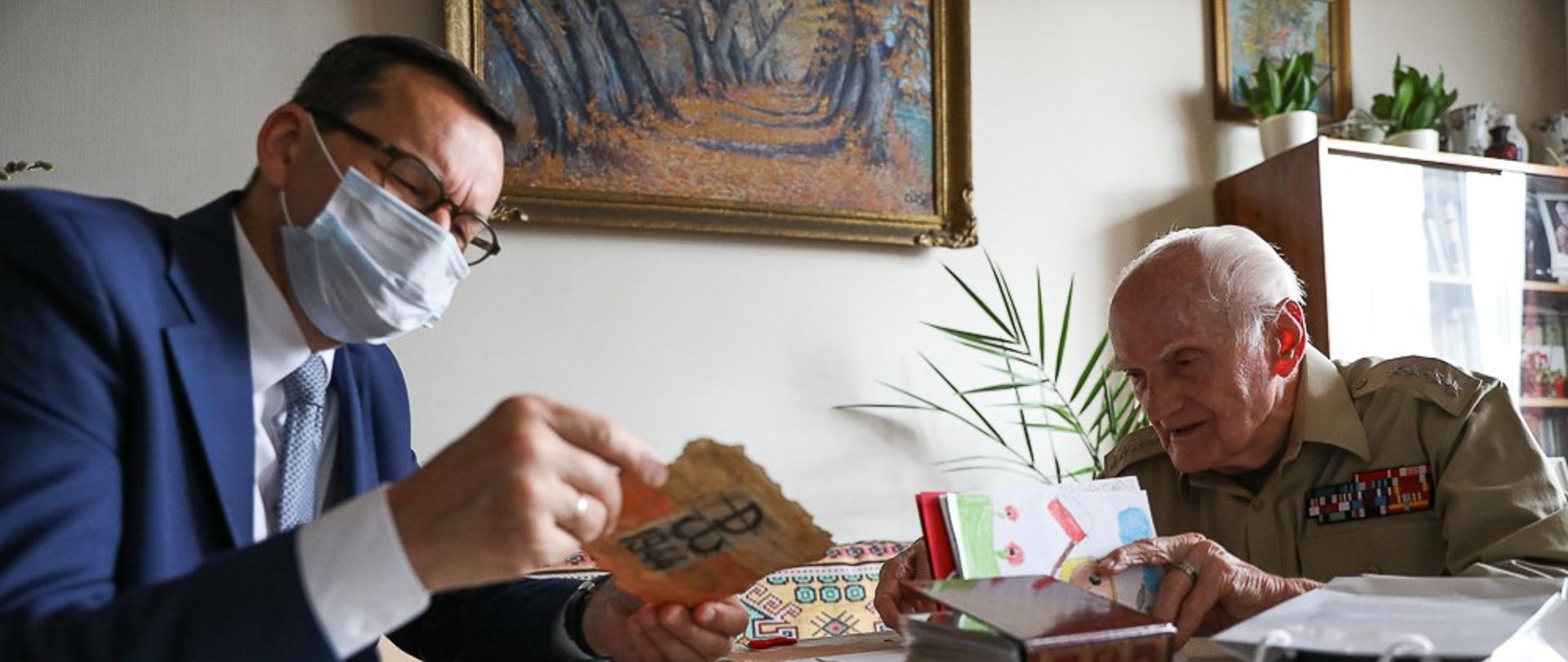 Premier z Powstańcem.