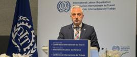 Wystąpienie delegata pracowników Piotra Ostrowskiego (Przewodniczący OPZZ)