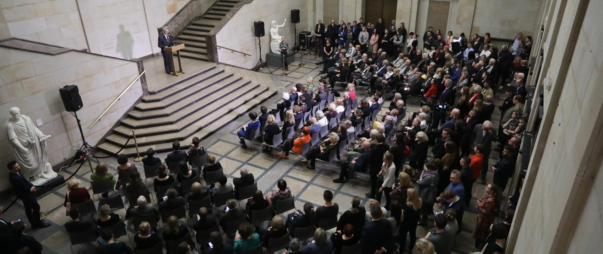 „Zamoyski ocalony” – w Muzeum Narodowym w Warszawie prezentacja zakupionych przez MKIDN rzeźb Augusta Zamoyskiego, fot. Danuta Matloch