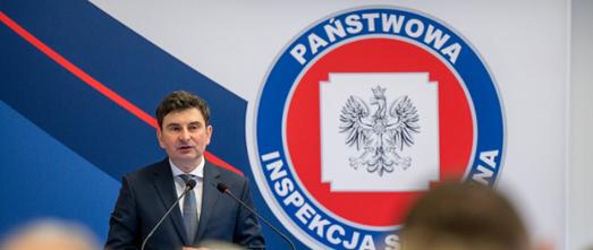 Wojewoda Śląski i logo Inspekcji Sanitarnej