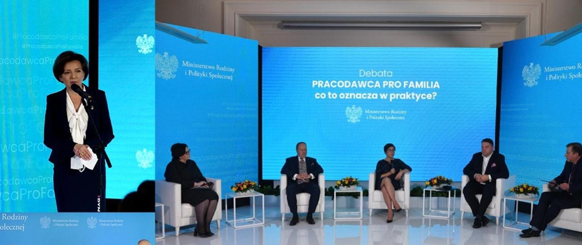 PRO FAMILIA employer. Debate at the Ministry of Family and Social Policy