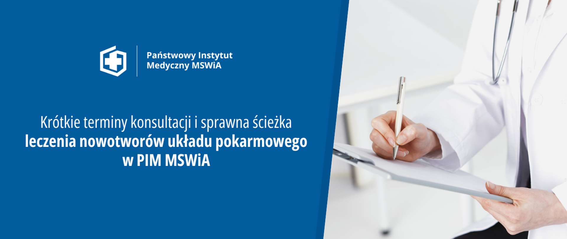 Krótkie terminy konsultacji nowotworów układu pokarmowego