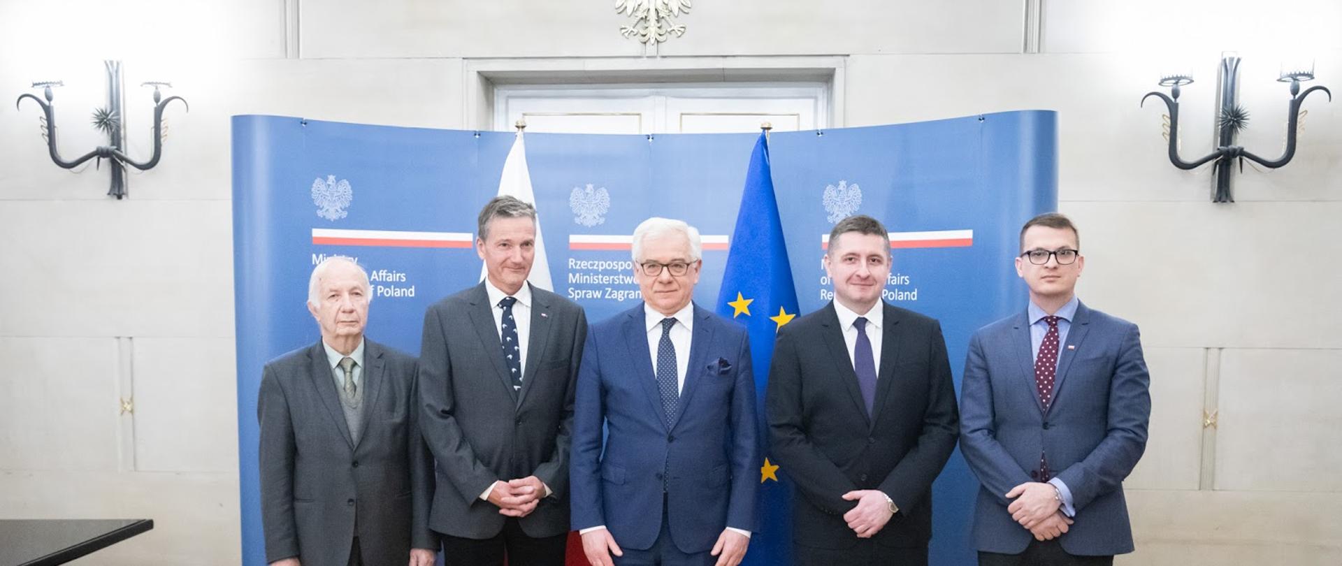 2020.03.09 Warszawa . Minister Jacek Czaputowicz . Wreczenie nagrody historycznej MSZ . Fot. Tymon Markowski / MSZ