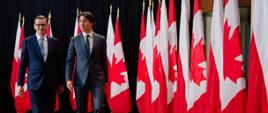 Premierzy Polski i Kanady.