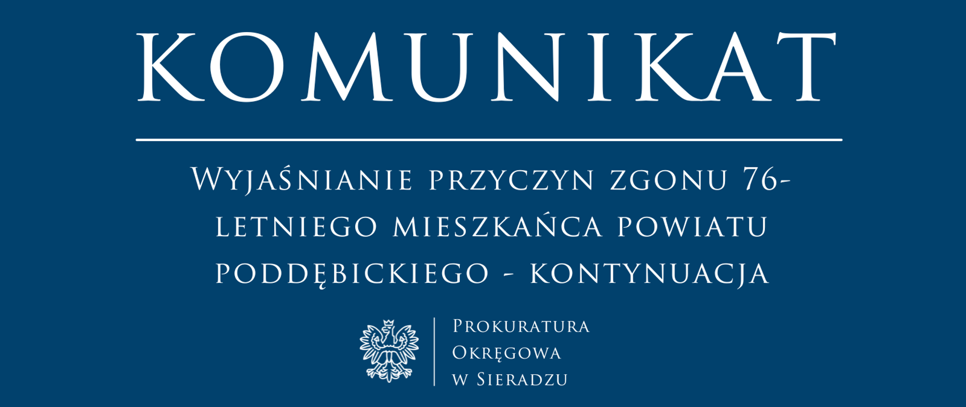 baner komunikat