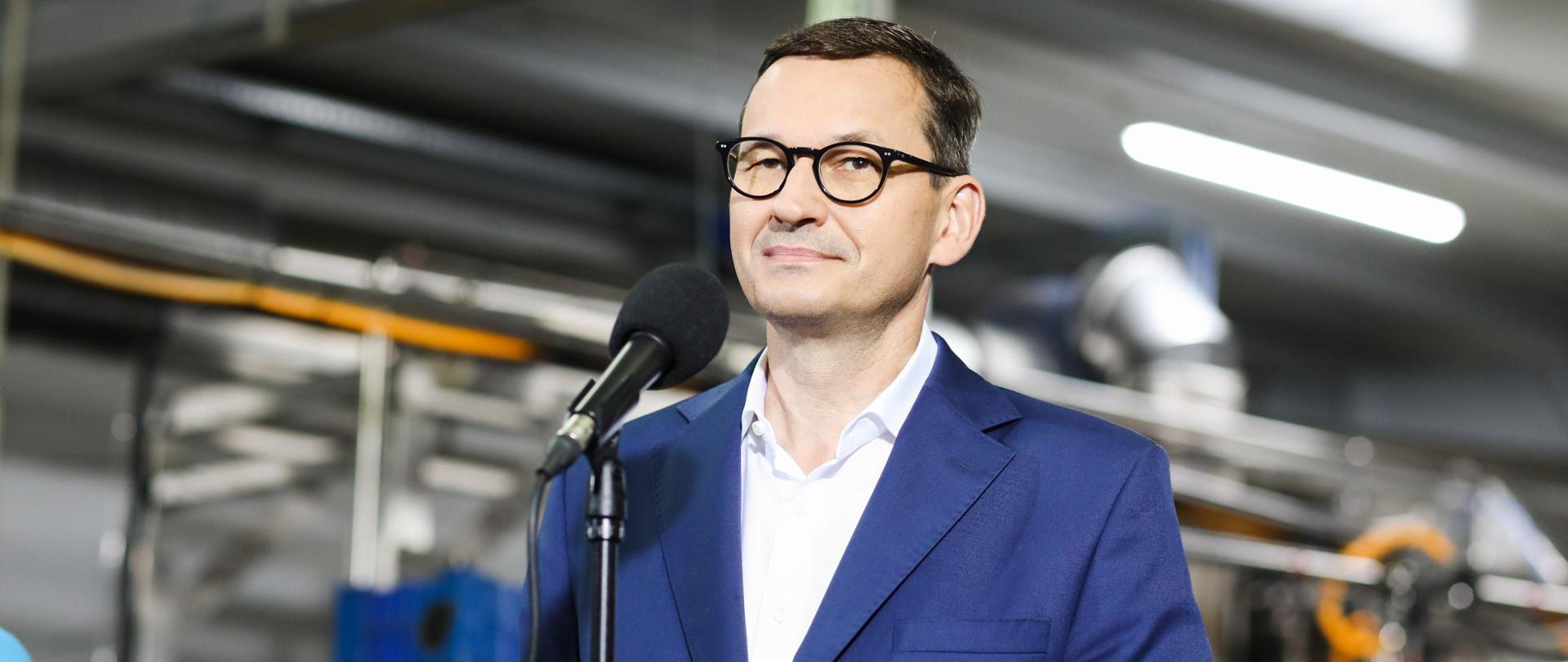 
Prime Minister Mateusz Morawiecki visits the company Jutrzenka