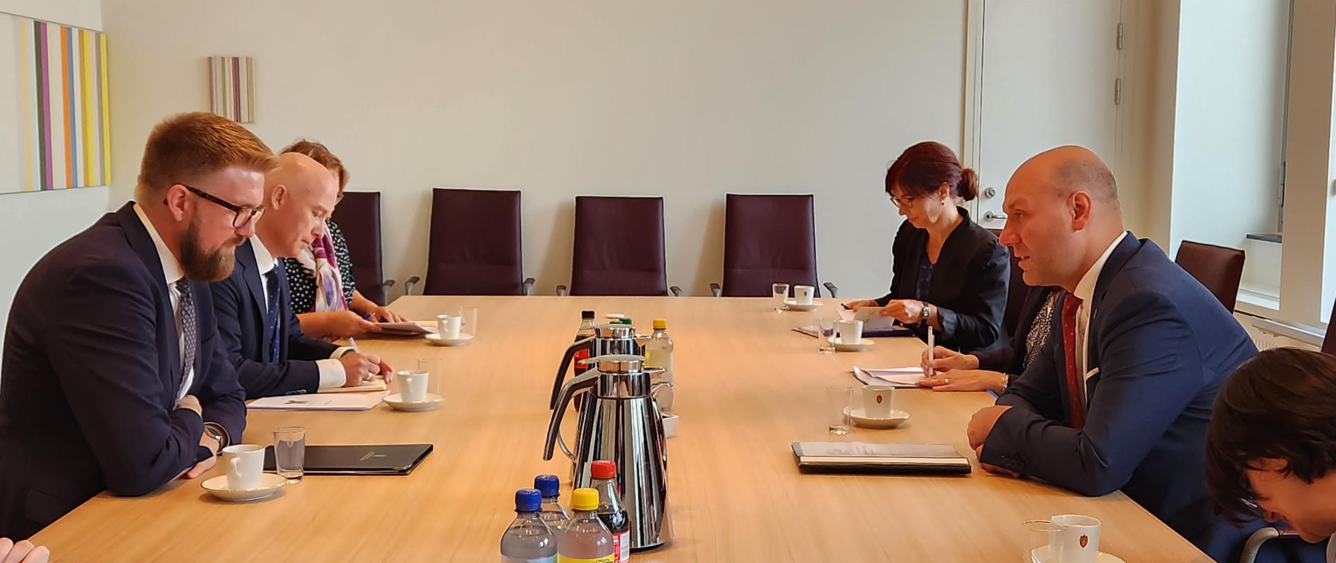 Meeting with Norway’s MFA State Secretary Eivind Vad Petterson