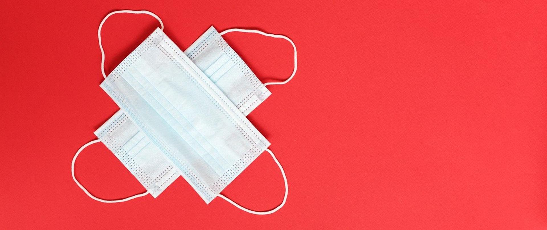 Grafika maseczki, coronavirus