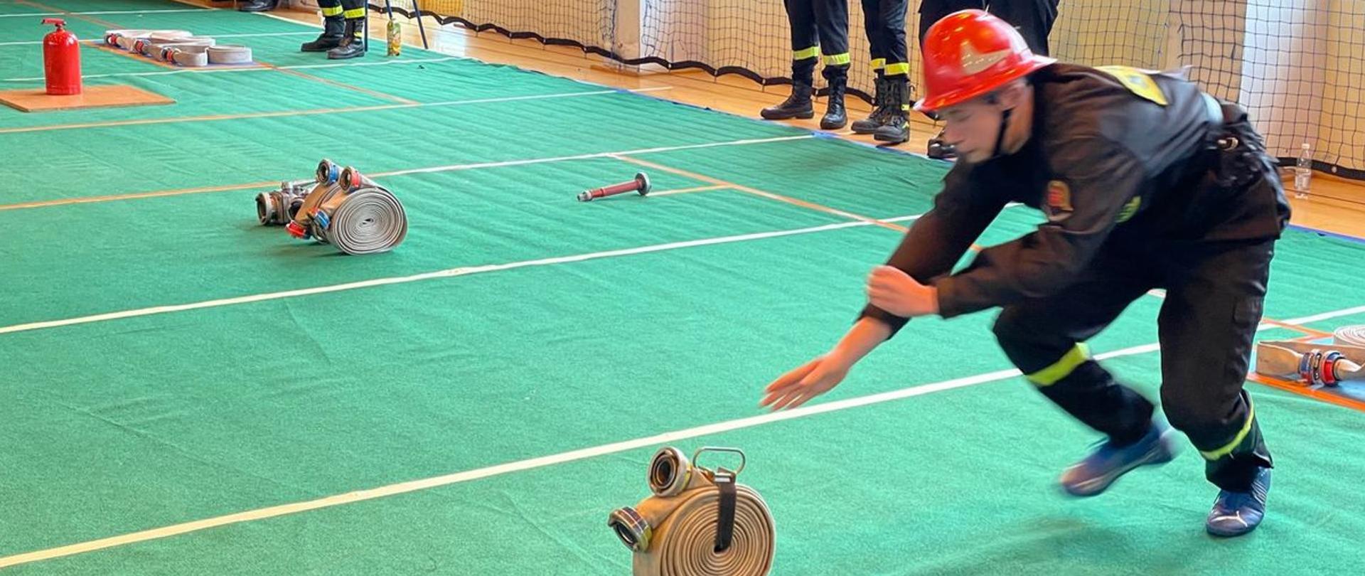 I Powiatowe Halowe Młodzieżowe Zawody Sportowo-Pożarnicze