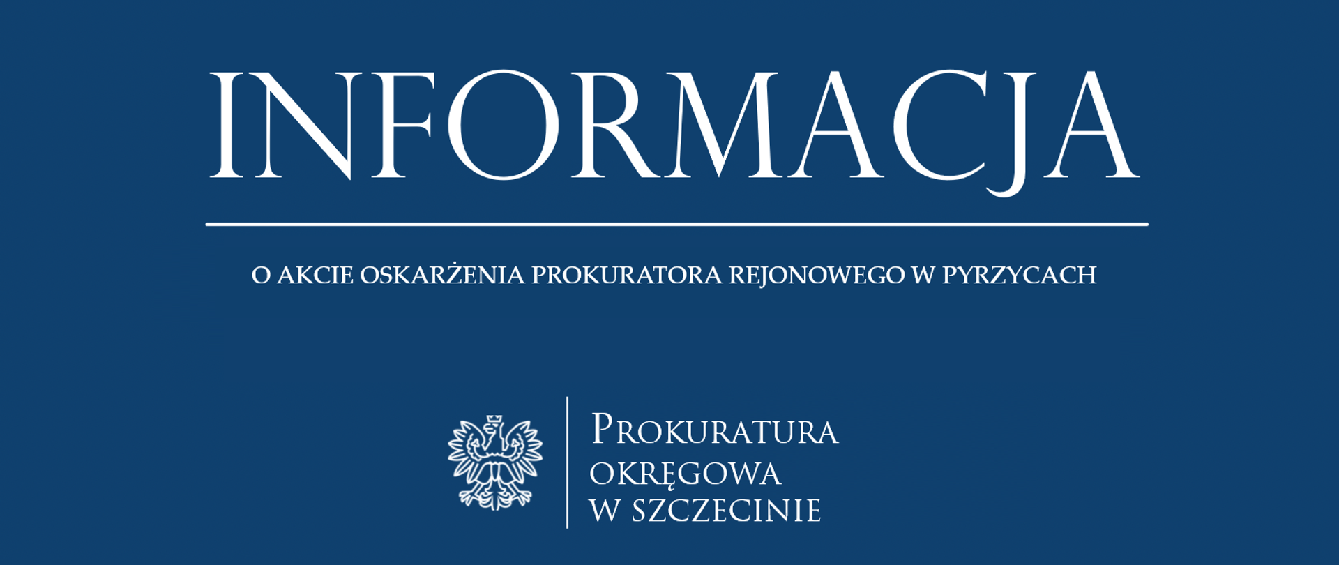 o akcie oskarzenia PYRZYCE