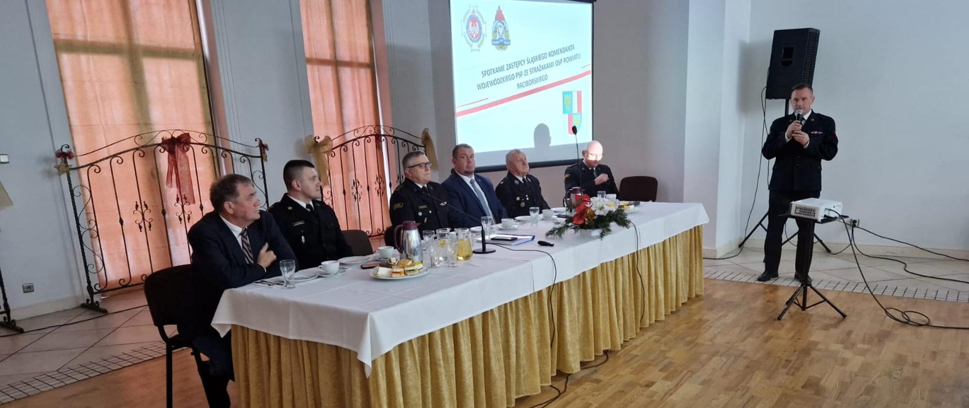 Spotkanie Zastępcy Śląskiego Komendanta Wojewódzkiego PSP