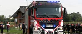 Uroczyste przekazanie nowego samochodu pożarniczego dla OSP Mościsko