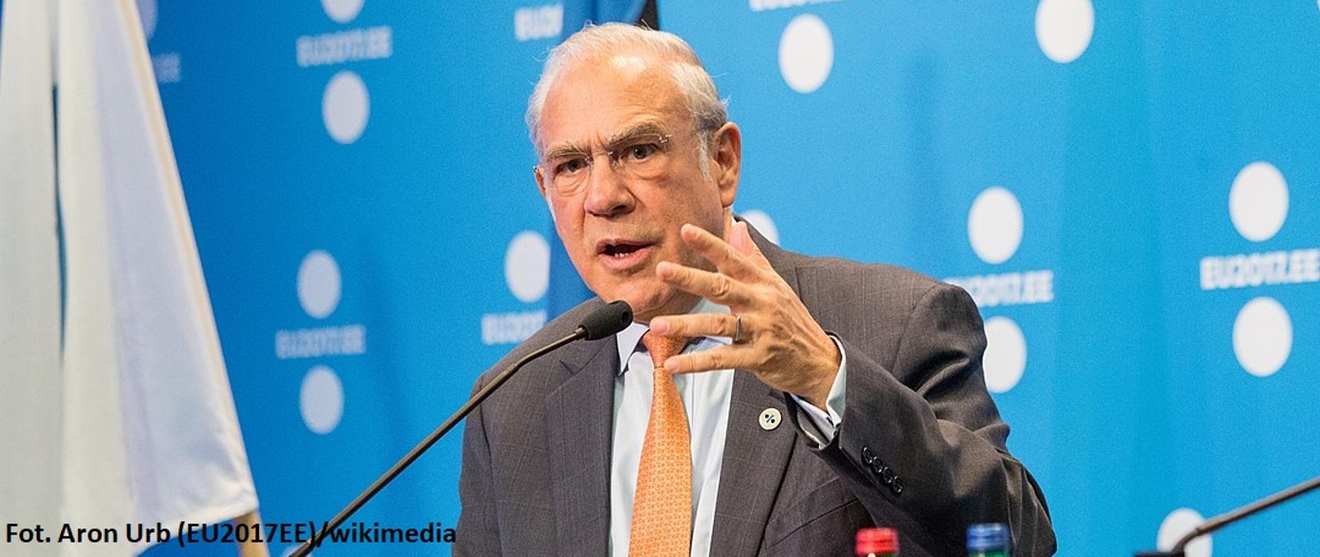 José Ángel Gurría SG OECD