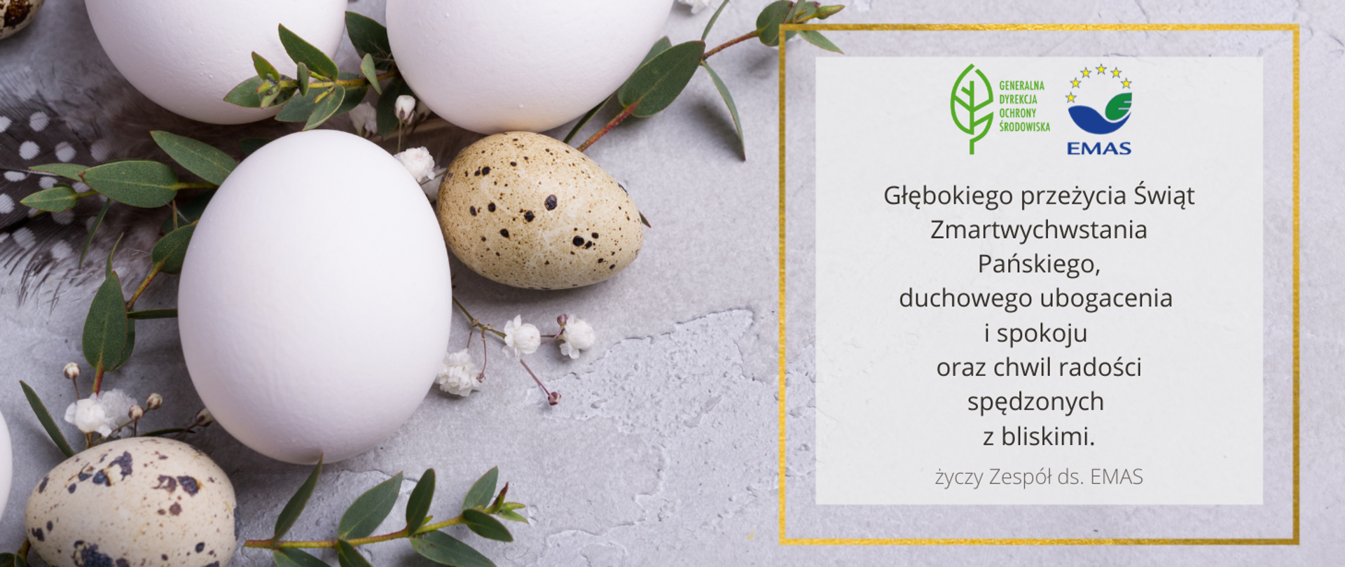 Życzenia Wielkanocne od Zespołu EMAS