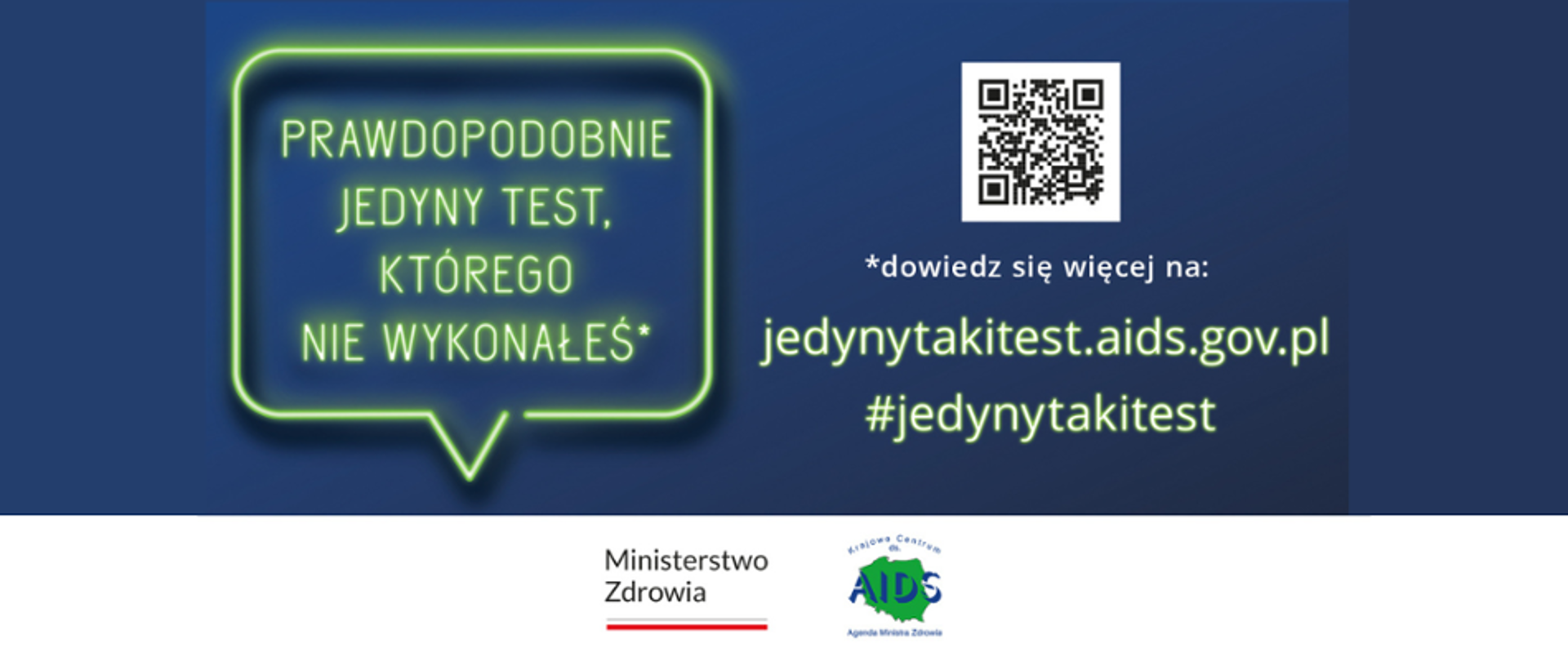baner informujący o Europejskim Tygodniu Testowaniu w kierunku HIV