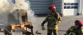 Szkolenie z zakresu gaszenia pożarów wewnętrznych