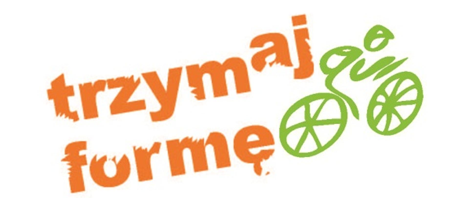 logo programu edukacyjnego trzymaj formę