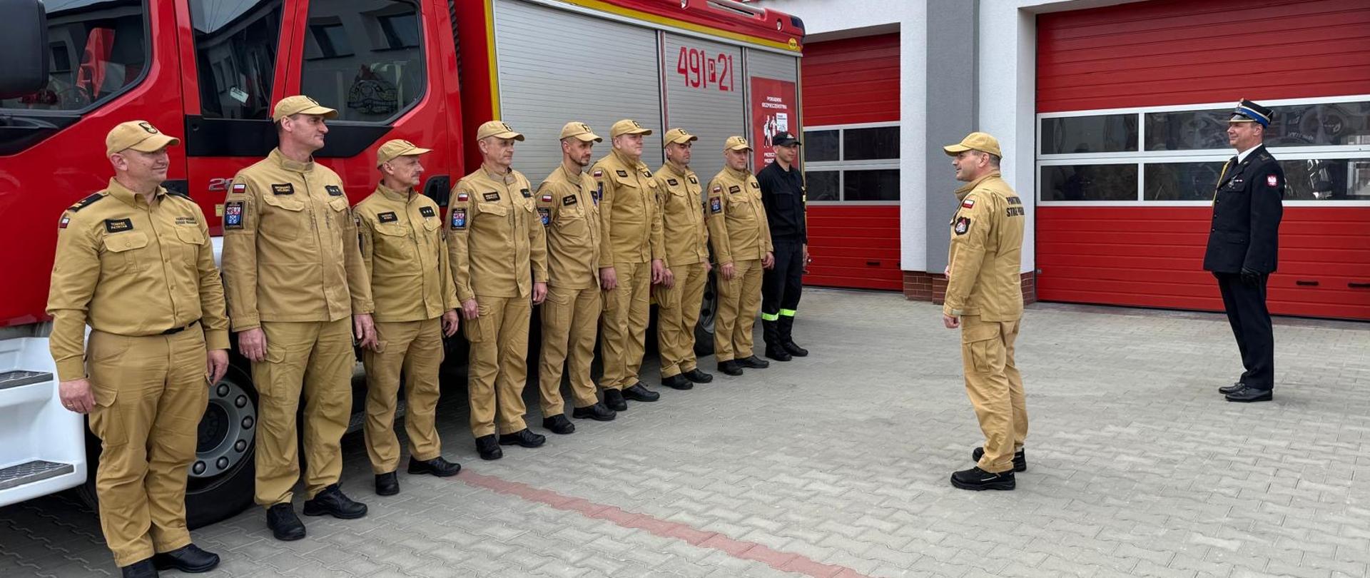 Wielkopolski Komendant Wojewódzki Państwowej Straży Pożarnej, st. bryg. Jacek Strużyński, przeprowadził oficjalną wizytację w Komendzie Powiatowej Państwowej Straży Pożarnej w Krotoszynie