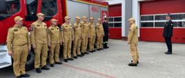 Wielkopolski Komendant Wojewódzki Państwowej Straży Pożarnej, st. bryg. Jacek Strużyński, przeprowadził oficjalną wizytację w Komendzie Powiatowej Państwowej Straży Pożarnej w Krotoszynie