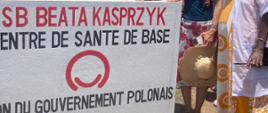 The naming ceremony of the Beata Kasprzyk Health Center in Ankitsiky
