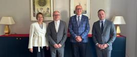 Śniadanie robocze ambasadorów państw Grupy Wyszehradzkiej w Sztokholmie