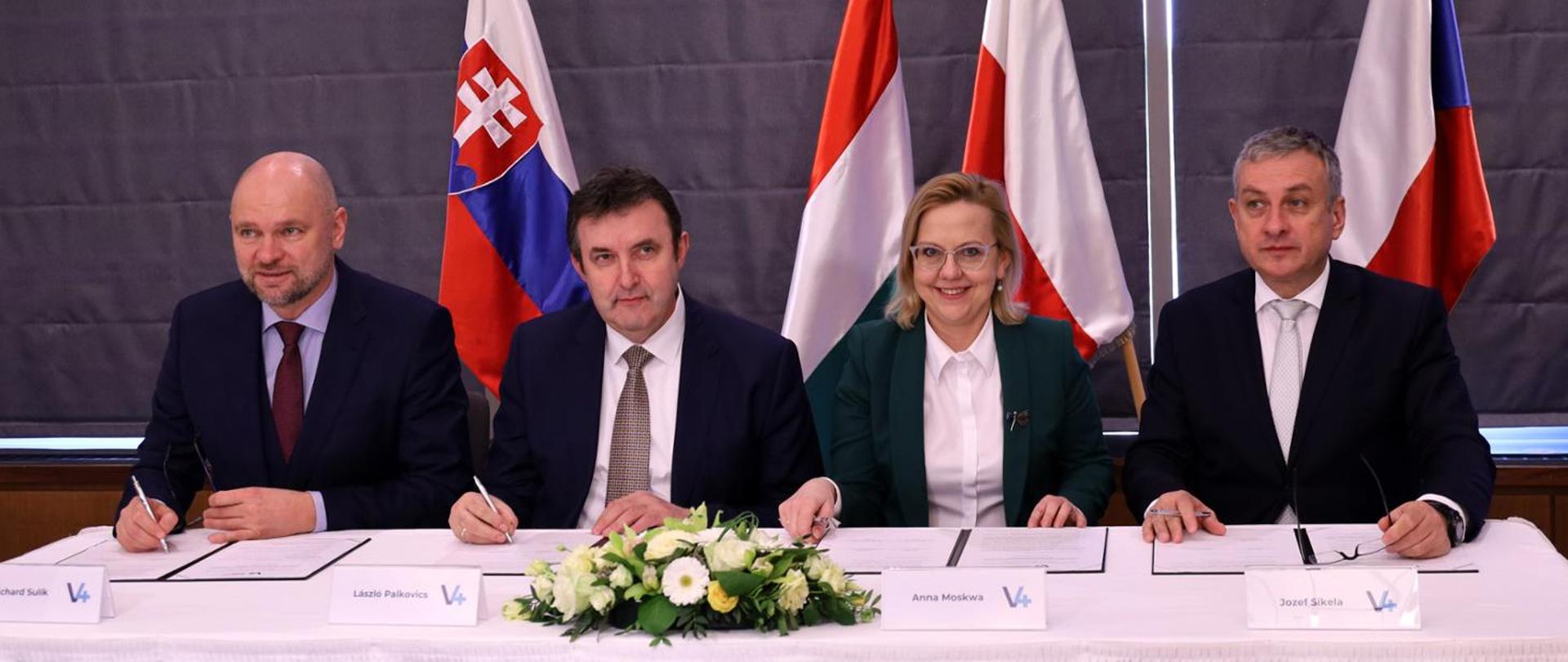 Minister Anna Moskwa at the meeting of the V4, Austrian and German Ministers