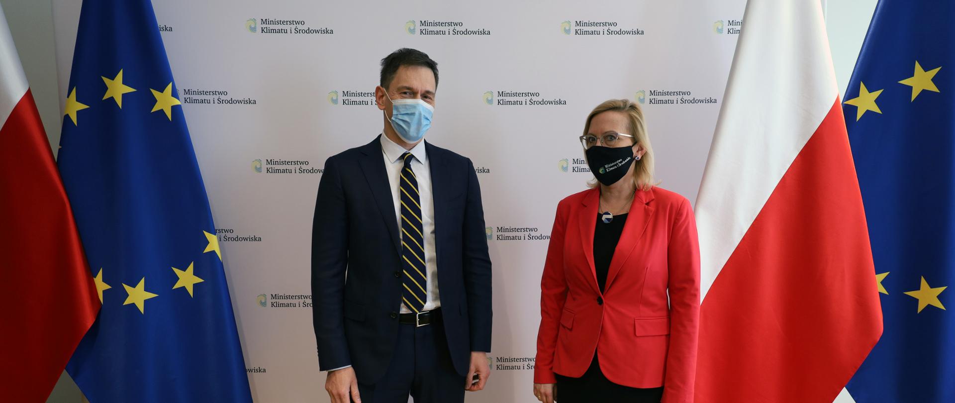 Minister Anna Moskwa na spotkaniu z ministrem energii Litwy