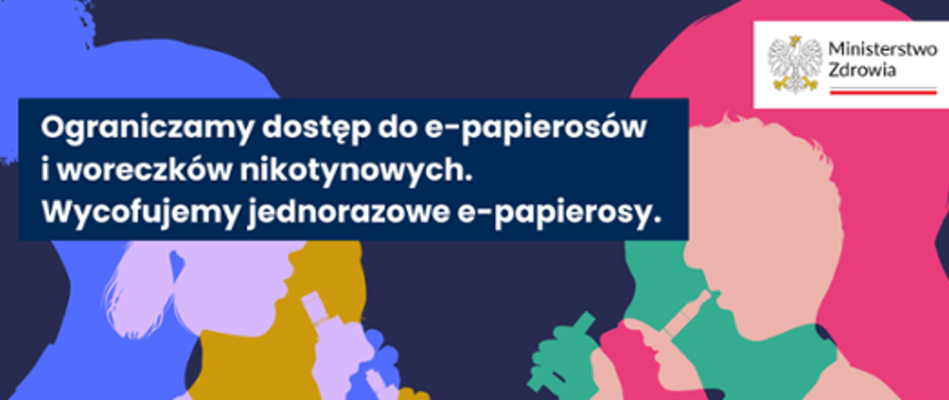 dwie postaci z papierosami elektronicznymi, profile