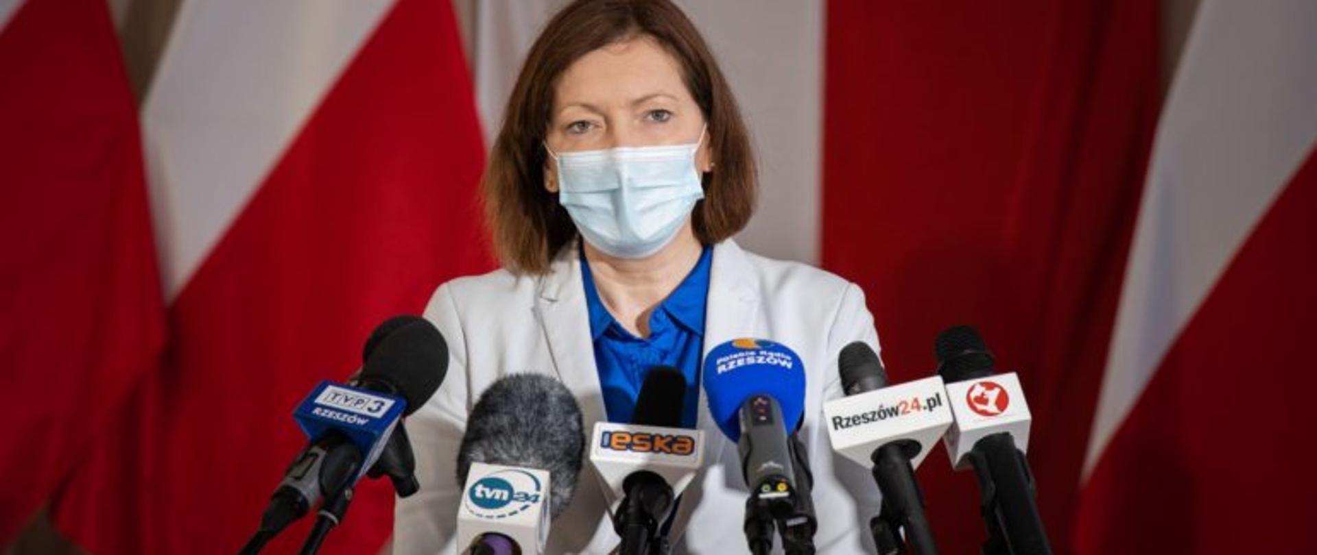 Konferencja prasowa dot. wypadku na A4