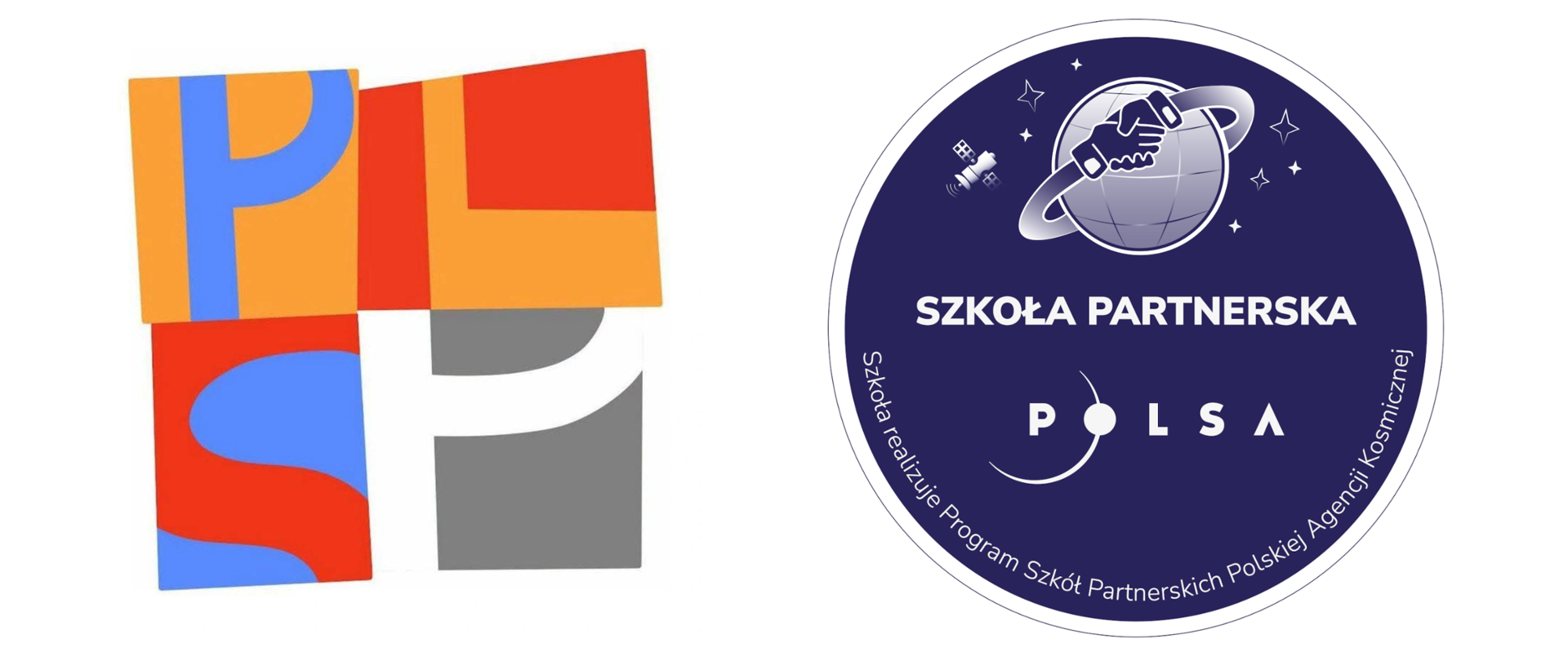 Logotypy PLSP oraz POLSA - patronat