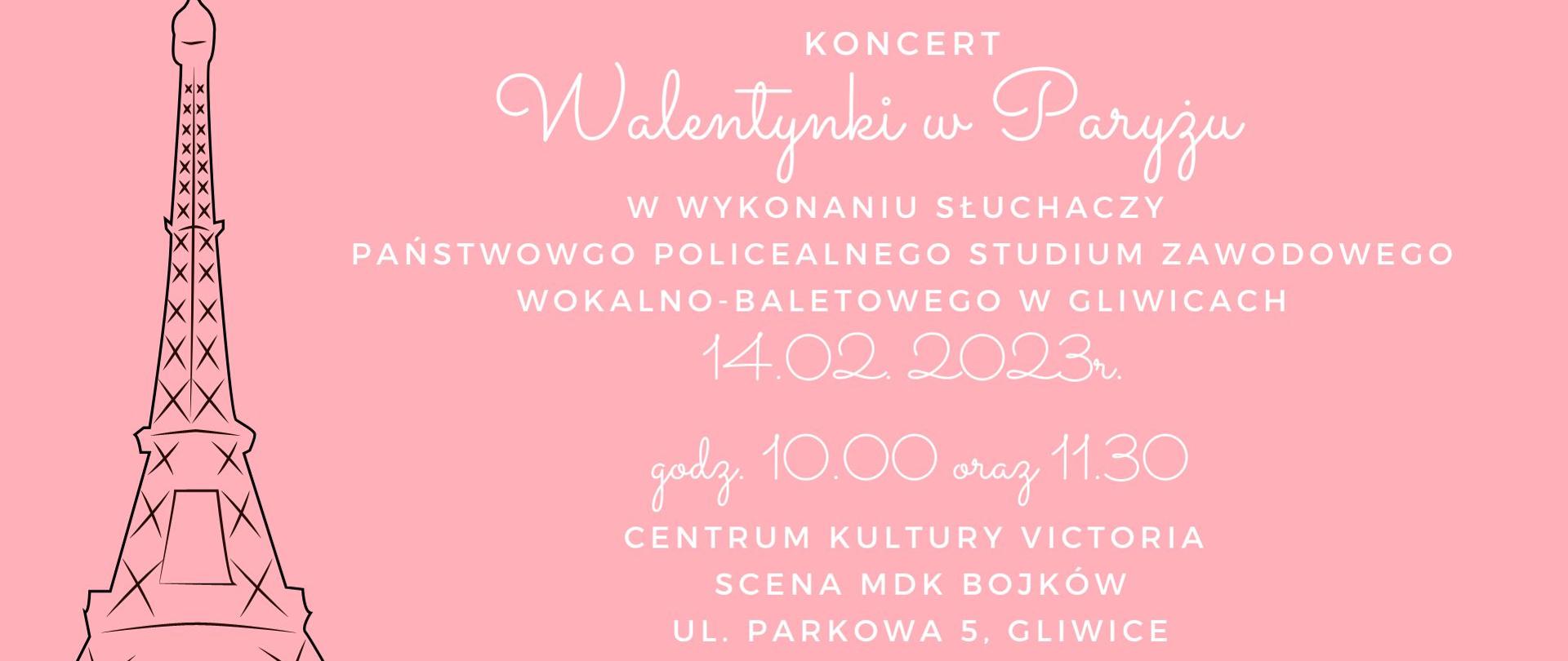 Koncert Walentynki w Paryżu